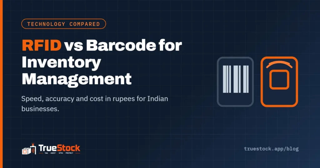 RFID vs barcode for inventory management